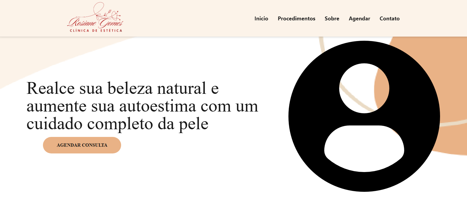 Imagem do projeto Portal da Clínica de Estética